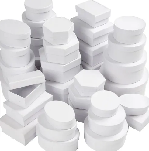Æsker - Ø 5,5-16 CM - Hvid - 168 Stk. - Assorteret