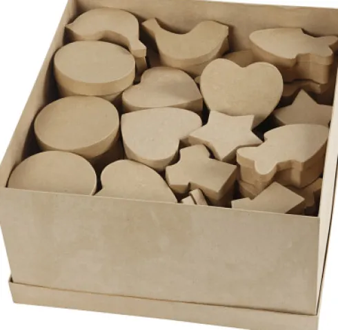 Æsker - Str. 6-11 CM - 63 Stk. - Assorteret