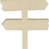 Skilt På Fod - H 12 CM - B 6 CM - 1 Stk