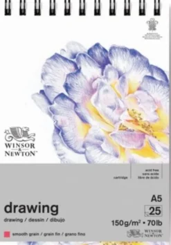 Skitsebog - A5 - 25 Sider - Winsor & Newton