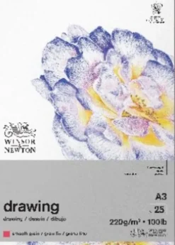 Skitsepapir - Smooth Surface - A3 - 25 Ark - Winsor & Newton