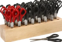 Skolesakse Med Holder - Højre Og Venstre - L 14 CM - Rund