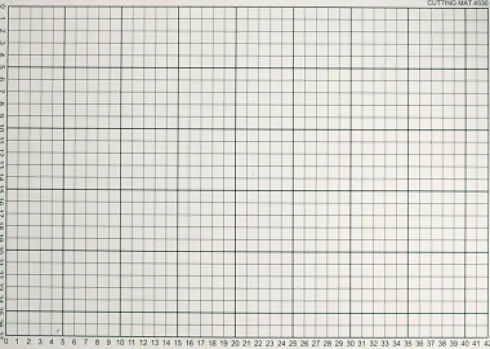 Skæreunderlag - Str. 30X45 CM - Tykkelse 3 MM - 1 Stk