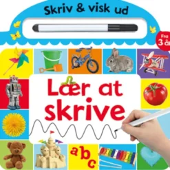 Skriv Og Visk Ud - Lær At Skrive