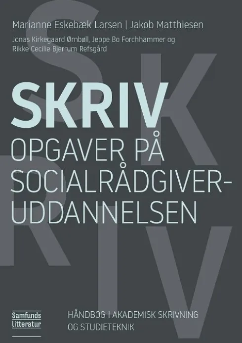 Skriv Opgaver På Socialrådgiveruddannelsen