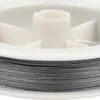 Smykkewire - Tykkelse 0,38 MM - Sølv - 100 M