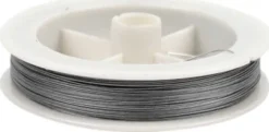 Smykkewire - Tykkelse 0,38 MM - Sølv - 100 M