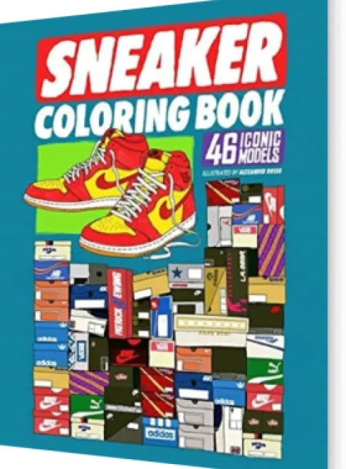 Sneaker Coloring Book