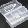 Sortimentskasse Med Indsats - Klar Plast - 25,5X13,5X14,5 CM