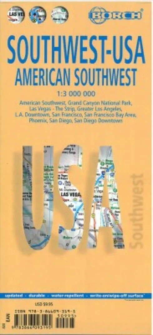 Southwest Usa - Borch Maps