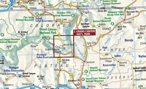 Southwest Usa - Borch Maps