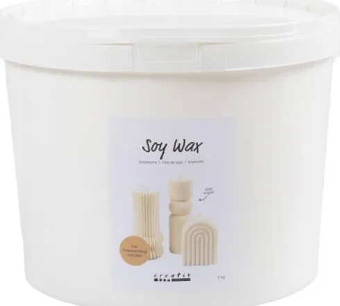 Soyavoks - Til Fritstående Lys - Creme - 5 KG