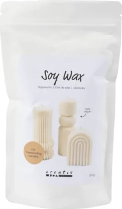 Soyavoks - Til Fritstående Lys - Creme - 250 G