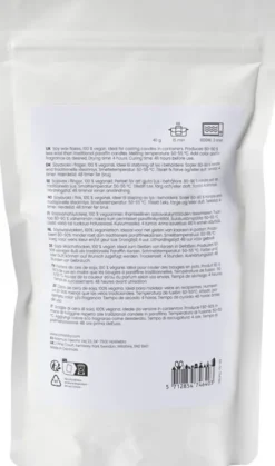 Soyavoks - Til Lys I Beholdere - Creme - 250 G
