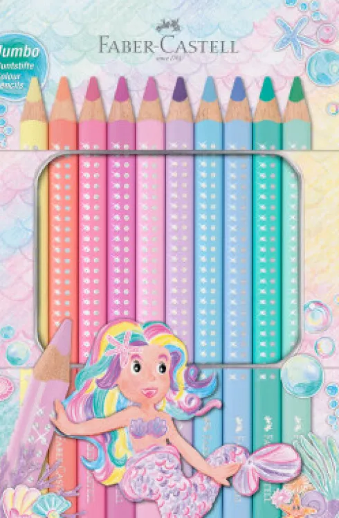 Sparkle Jumbo Pastel Tin - 10 Ass