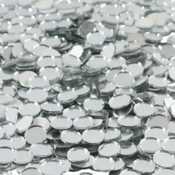 Spejlmosaik - Rund - Ø 10 MM - Tykkelse 2 MM - 500 Stk