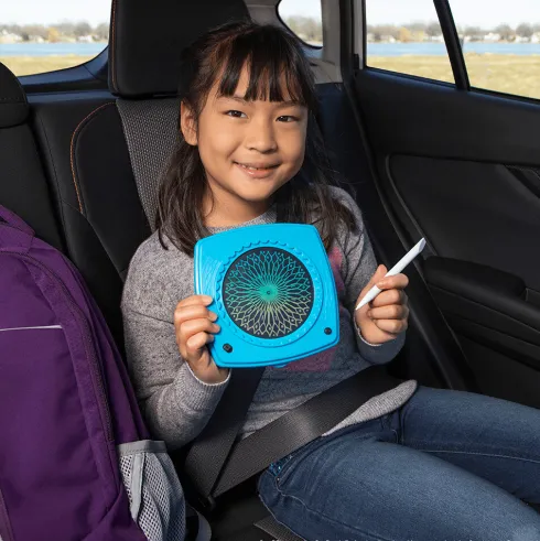 Spirograph - Doodle Pad - Skærm Med Stencilhjul - Hasbro