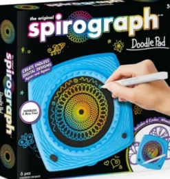 Spirograph - Doodle Pad - Skærm Med Stencilhjul - Hasbro