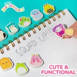 Squishmallows - Viskelæder Sæt 25 Stk. - 333-231675