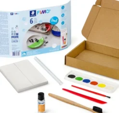 Staedtler - Fimo Air - Lufttørrende Ler Sæt - 6 Dele - Skåle
