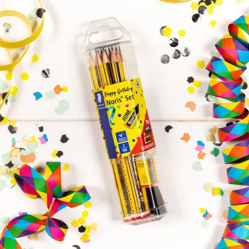 Staedtler - Noris Hb Blyanter - Inkl. Viskelæder - 12 Blyanter