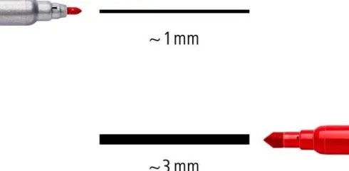 Staedtler - Twin Marker Fibre-Tip Tusser - Flere Farver - 12 Stk