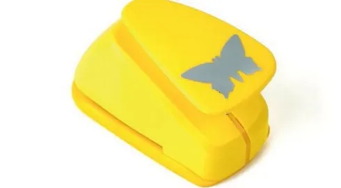 Stansejern - Sommerfugl - Til Papir - Easy Punch