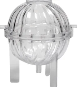 Støbeform Til Lys - Spiralkugle - H 70 MM