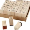 Stempelsæt - H 30 MM - Str. 13X13 MM - 42 Assorterede