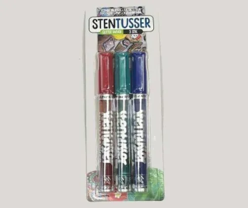 Stentusser 3 Stk Rød-Grøn-Blå