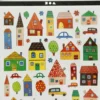 Stickers - Byliv - Ark 15X16,5 CM - 1 Ark