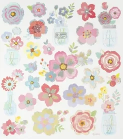 Stickers - Forårsblomster - Ark 15X16,5 CM - 1 Ark
