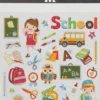 Stickers - Skoleliv - Ark 15X16,5 CM - 1 Ark