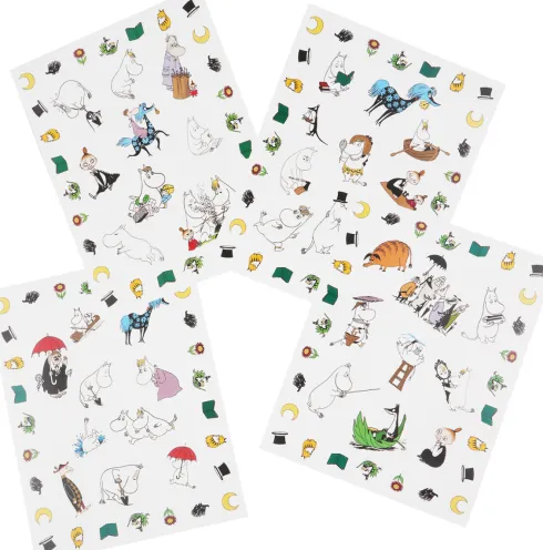 Stickers Til Børn - Mumi På Opdagelse