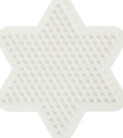 Stjerne Perleplade Til Perler - Medium - Nabbi Biobeads