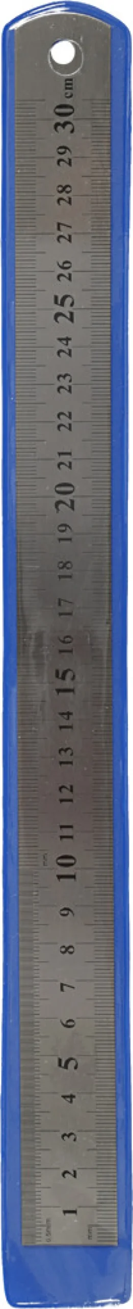 Stållineal - L 30 CM - 1 Stk