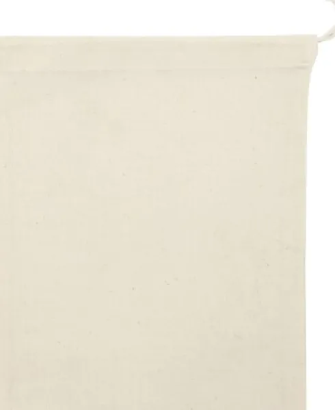 Stofpose - Str. 21X25 CM - 110 G - Lys Natur - 5 Stk