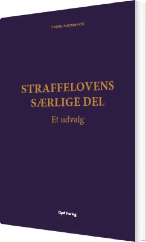 Straffelovens Særlige Del