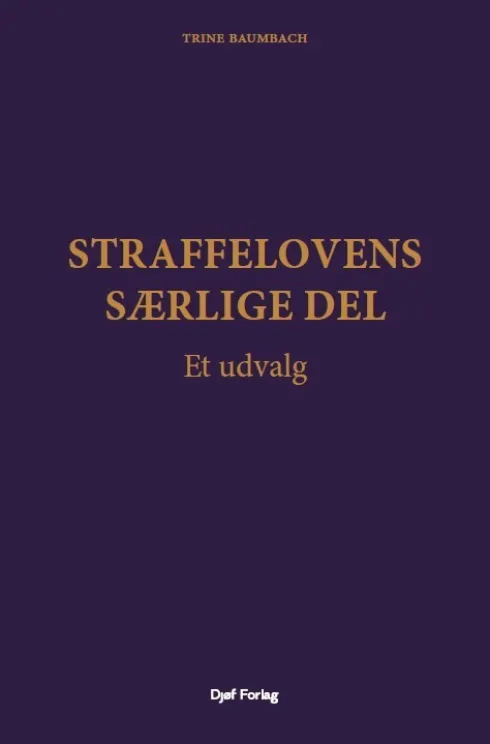 Straffelovens Særlige Del