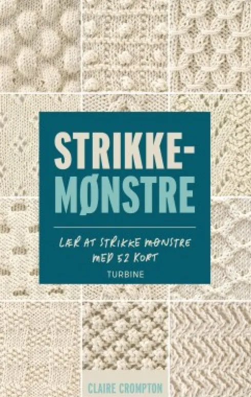 Strikkemønstre - Lær At Strikke Mønstre Med 52 Kort