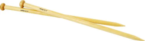 Strikkepinde - Nr. 12 - L 35 CM - 1 Par