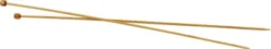 Strikkepinde Sæt - Bambus Træ - Ø 3 MM - L 35 CM - 1 Par