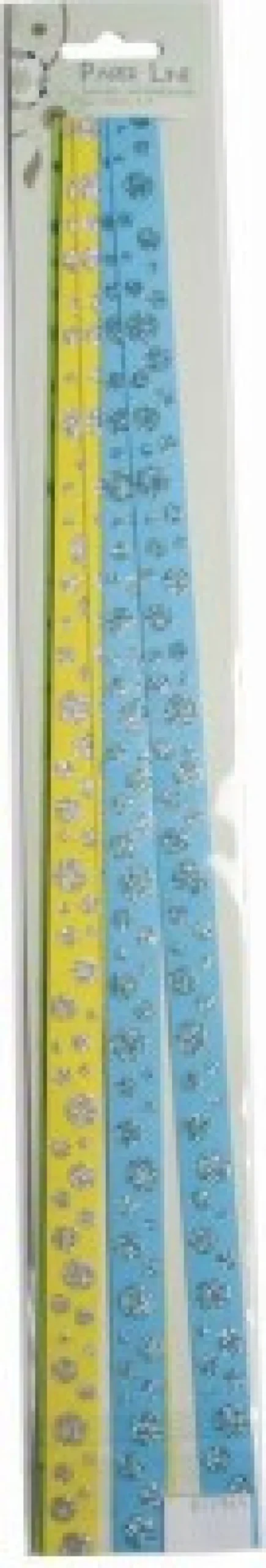 Strimler Selvklæbende Grøn/Gul/Blå 15X420Mm 6Stk - Syrefri