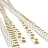 Strimler Selvklæbende Guld Motiver 15X420Mm 6Stk. - Syrefri