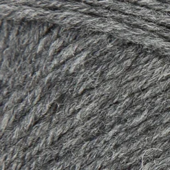 Strømpegarn - Uld+Nylon - L 200 M - Mørk Grå - 50 G