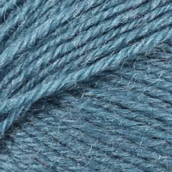 Strømpegarn - Uld+Nylon - L 200 M - Petroleum - 50 G