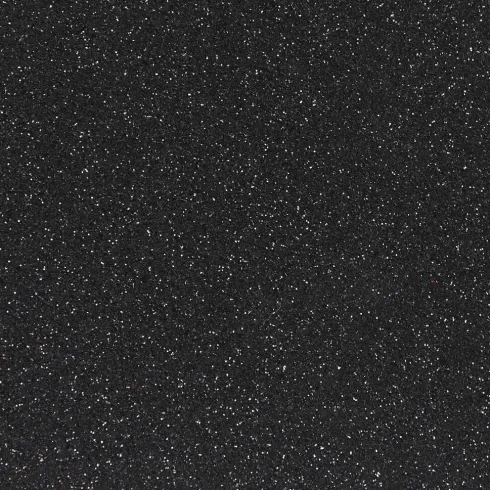 Strygestof - A5 - 148X210 MM - Glitter - Sort - 1 Ark