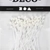 Støvdragere - L 6,4 CM - Ø 2 MM - Hvid Perlemor - 100 Stk