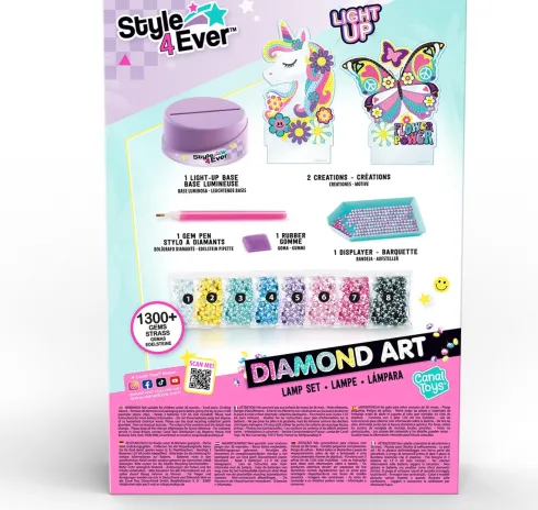 Style 4 Ever - Diamond Art Lampesæt