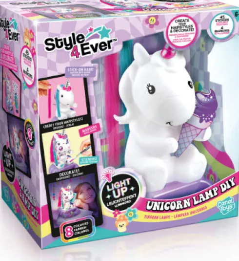Style 4 Ever - Lysende Dyi Enhjørning